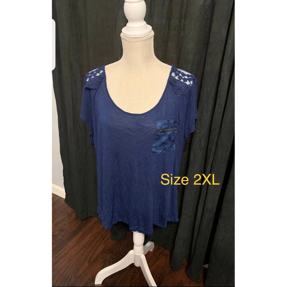 Perch by Blu-Pepper Top 2XL